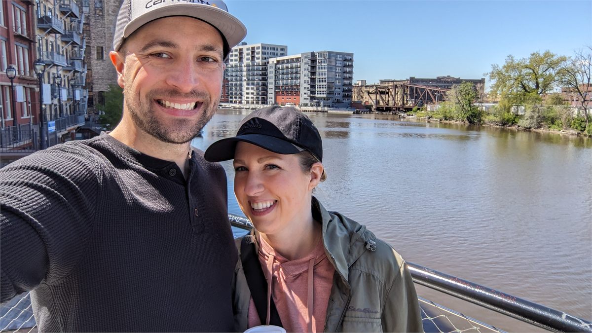 Nick and Alyssa Korwin, hosts of Dells Discovery